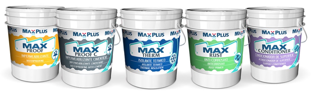 Balde dos produtos Max Plus Company