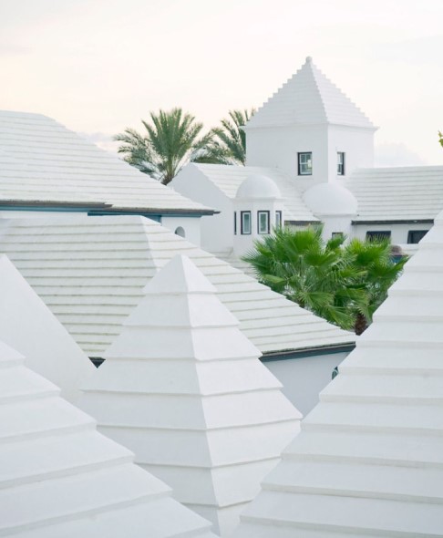 telhado branco grecia -